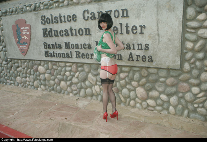 Upskirt Julia the Naughty teacher in Los Angeles